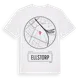 White t-shirt med Ellstorp t-shirt