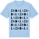 Blue Soul t-shirt med Emdala ordlek t-shirt
