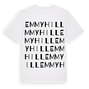 Emmyhill ordlek t-shirt – ekologisk bomull t-shirt från Pinshirt