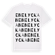 Enelyckan ordlek t-shirt