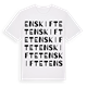 Enskiftet ordlek t-shirt