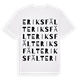 Eriksfält ordlek t-shirt