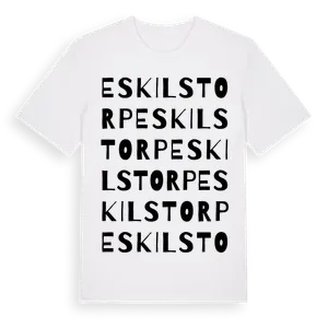 Eskilstorp ordlek t-shirt – ekologisk bomull t-shirt från Pinshirt