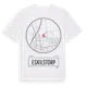 White t-shirt med Eskilstorp t-shirt