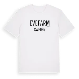 Evefarm i Sverige t-shirt – ekologisk bomull t-shirt från Pinshirt