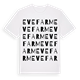 Evefarm ordlek t-shirt