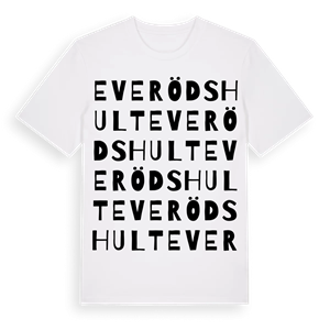 Everödshult ordlek t-shirt – ekologisk bomull t-shirt från Pinshirt