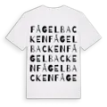 Fågelbacken ordlek t-shirt