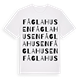 Fåglahusen ordlek t-shirt