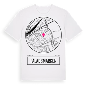 Fäladsmarken t-shirt – ekologisk bomull t-shirt från Pinshirt