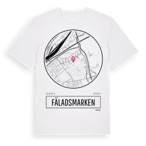 Fäladsmarken t-shirt – ekologisk bomull t-shirt från Pinshirt