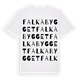 Falkabygget ordlek t-shirt