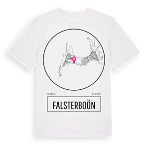Falsterboön t-shirt – ekologisk bomull t-shirt från Pinshirt
