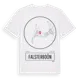 White t-shirt med Falsterboön t-shirt