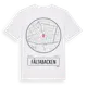 White t-shirt med Fältabacken t-shirt