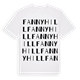 Fannyhill ordlek t-shirt
