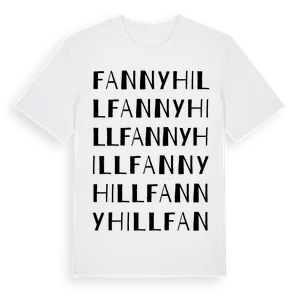 Fannyhill ordlek t-shirt – ekologisk bomull t-shirt från Pinshirt