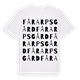Fårarps gård ordlek t-shirt