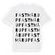 Fastmårup ordlek t-shirt