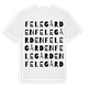 Felegården ordlek t-shirt