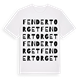 Fendertorget ordlek t-shirt