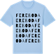 Blue Soul t-shirt med Fereboda ordlek t-shirt