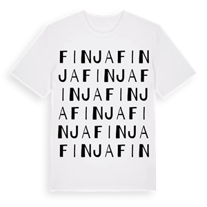 Finja ordlek t-shirt – ekologisk bomull t-shirt från Pinshirt