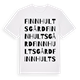Finnhults gård ordlek t-shirt