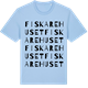 Blue Soul t-shirt med Fiskarehuset ordlek t-shirt