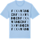 Blue Soul t-shirt med Fixavången ordlek t-shirt