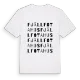 Fjällfotahus ordlek t-shirt