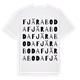 Fjäraboda ordlek t-shirt