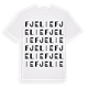 Fjelie ordlek t-shirt