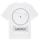 White t-shirt med Flaggspelet t-shirt