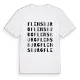 Flensburg ordlek t-shirt