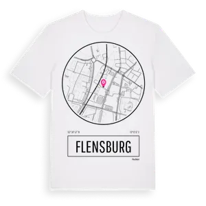 Flensburg t-shirt – ekologisk bomull t-shirt från Pinshirt