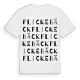 Flickebäck ordlek t-shirt