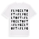 Flygeltofta ordlek t-shirt