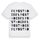 Flygstaden ordlek t-shirt