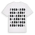 Fogdaröd ordlek t-shirt