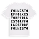 Folkestorp ordlek t-shirt