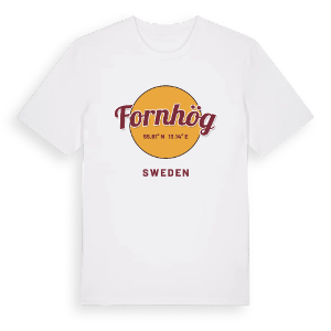Fornhög cirkel t-shirt – ekologisk bomull t-shirt från Pinshirt