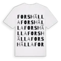 Forshälla ordlek t-shirt