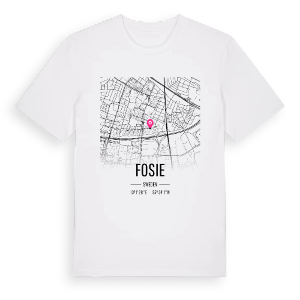 Fosie karta t-shirt – ekologisk bomull t-shirt från Pinshirt