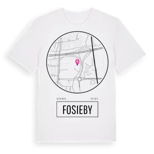 Fosieby t-shirt – ekologisk bomull t-shirt från Pinshirt