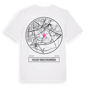 Fosieby Industriområde t-shirt – ekologisk bomull t-shirt från Pinshirt