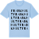 Blue Soul t-shirt med Frankhult ordlek t-shirt