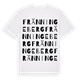 Fränningeberg ordlek t-shirt