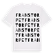 Franstorpet ordlek t-shirt