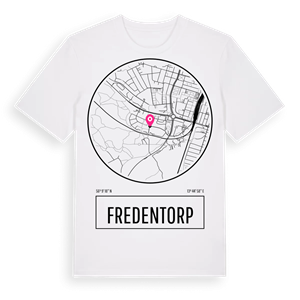 Fredentorp t-shirt – ekologisk bomull t-shirt från Pinshirt